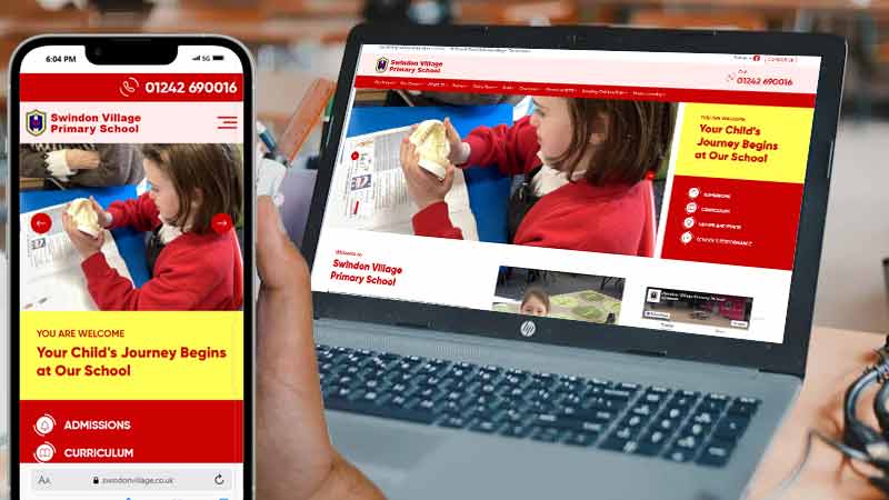 Announcing the Launch of Swindon Village Primary School's Redesigned Website!